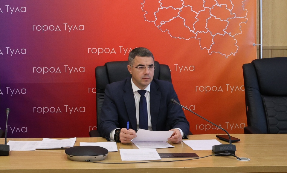 Алексей Эрк провел заседание Совета Тульской городской Думы.