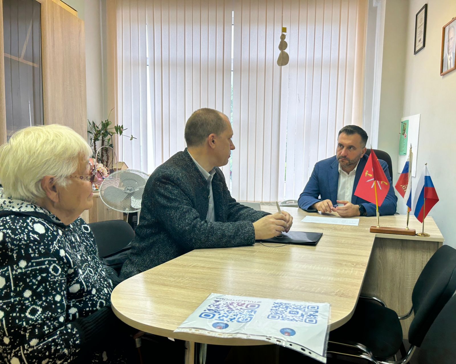 Александр Швыков провел личный прием граждан.