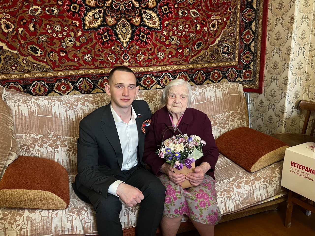 Иван Сычев поздравил ветеранов Великой Отечественной войны с 9 Мая.