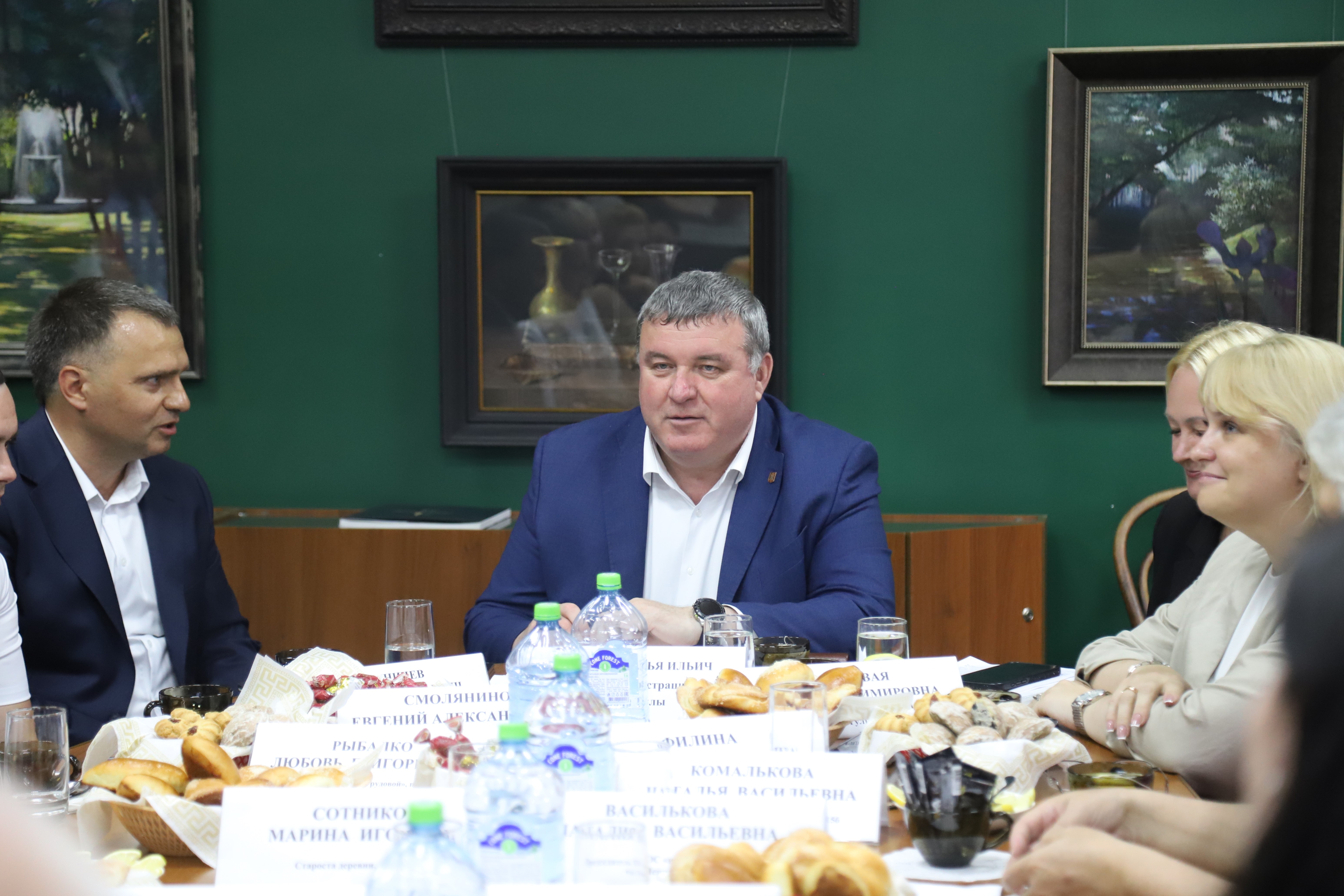 В Центральном округе прошла встреча с жителями.
