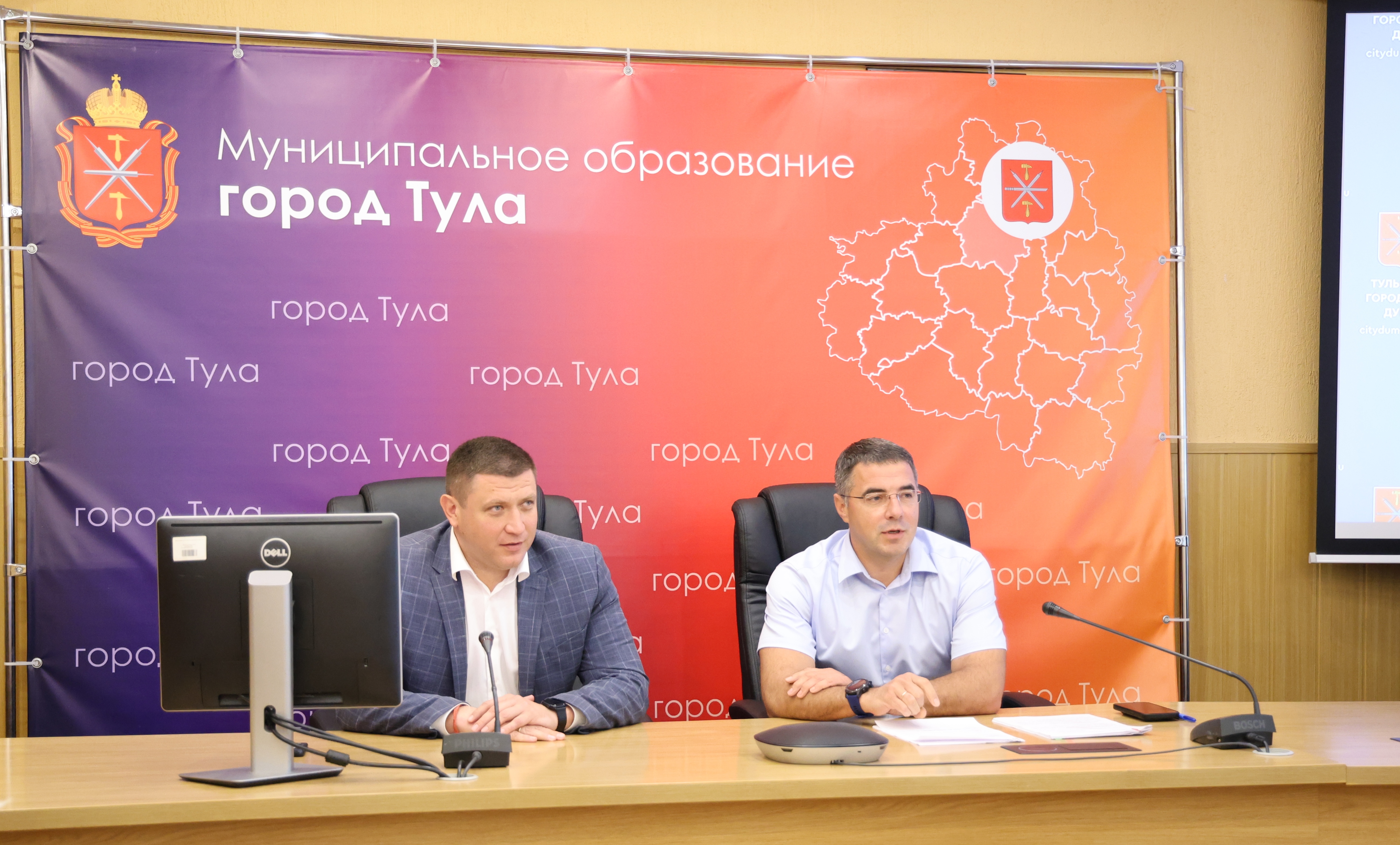 Алексей Эрк провел заседание Совета Тульской городской Думы.