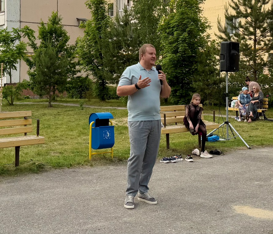 Сергей Кожевников принял участие в празднике двора.