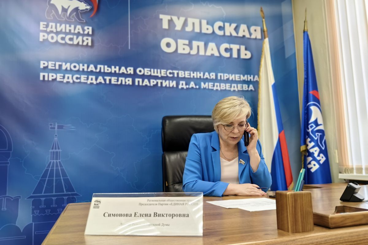 Елена Симонова провела прием граждан в дистанционном формате.