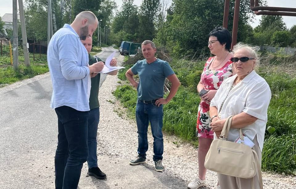 Алексей Ишутин принял участие в приемке дороги по проекту «Наш город».