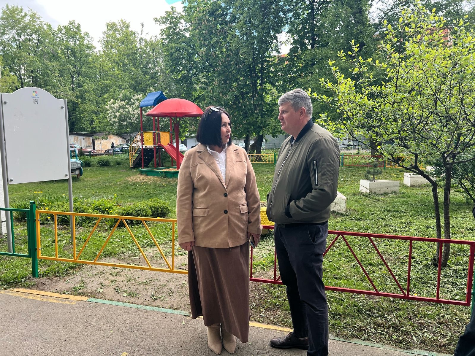 Александр Картышов провел приемку работ по проекту «Наш город».