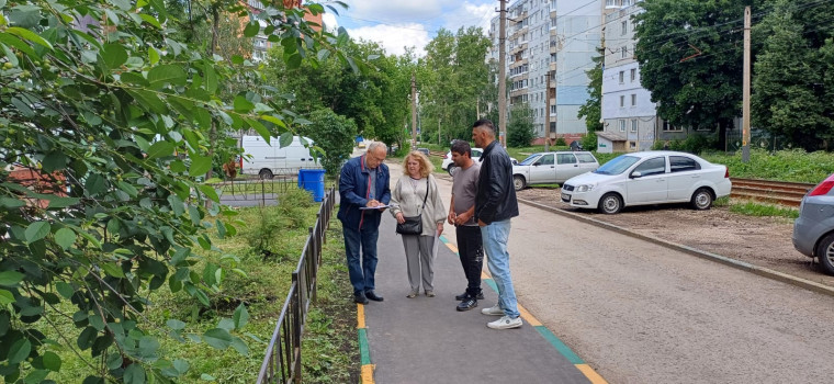 Владимир Суслин принял участие в приемке работ, выполненных по проекту «Наш город». Владимир Суслин принял участие в приемке работ, выполненных по проекту «Наш город».